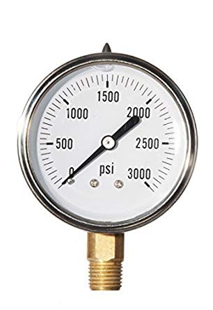 high pressure hydraulic gauge